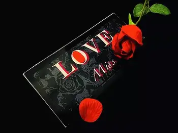 Мис Джей Си Фокуси Поздравителна картичка Роса, която се появява Романтично Фокусником, Професионален Близък план Улица на Илюзията, се Разчита на Mentalism