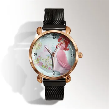 Луксозни Всекидневни кварцови часовници Марка мода Розово Злато Магнитни метални дамски часовници Relogios Femininos montres femmes най-Добрият подарък