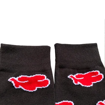 Бандай Японски Аниме Рисунка Наруто Чорапи на Едро Сагруб.начинът Червени Облаци Чорапи За Мъже или Жени на Едро И Дропшиппинг