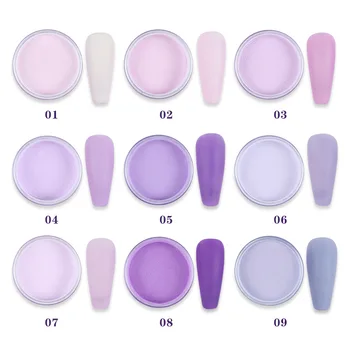 18 Цветове Акрилна пудра на Прах За Нокти Акрилна пудра на Прах За UV за нокти Полимерна Дизайнер на Нов Модел за Дърворезба, 3d Маникюр на Акрилна пудра на прах