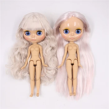 Ледената кукла DBS blyth 1/6 bjd тен на кожата съвместно тялото блестящо лице 30 см играчка за момичета, играчка аниме кукла за подарък