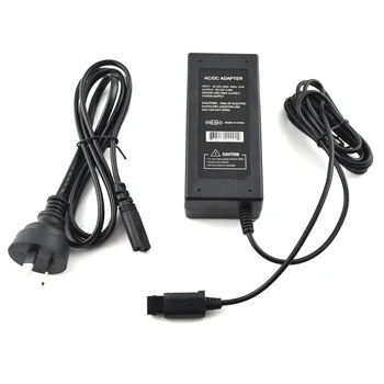 Адаптер за променлив ток, АС Plug 100-240 захранващ адаптер за Gamecube конзола forNGC с кабел за захранване/кабел