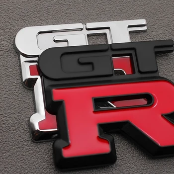 3D Метален Икона GTR Емблемата на Автомобилни Стикери Стикери за Nissan R35 GTR R34 X-Trail T30 Altima Juke, Qashqai Аксесоари за автостайлинга