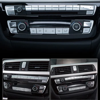 За BMW 3 4 Series F30 F32 F34 F35 F36 320i 318i Автомобилен Стайлинг Мултимедиен Климатик CD Панел на Кутията на Бутон Вътрешната Стикер