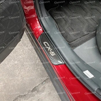 За Mazda Cx5 Аксесоари Защитни облицовки за Прагове Тампон върху Педала на Праг за полагане на Колата Стикер 2022 2021 2019 2020 2016