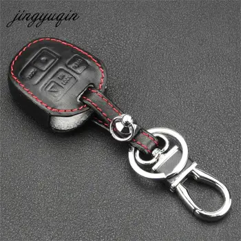 Jingyuqin Кожен ключодържател Калъф за ключове от колата Калъф за Toyota Tarago RAV4 Corolla, Camry Celica за Avalon Lexus RX300 ES300