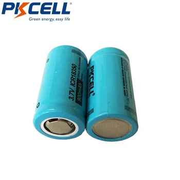 2 ЕЛЕМЕНТА PKCELL ICR 18350 Литиева Батерия От 3.7 На 900 mah Литиево-йонни Батерии Bateria 