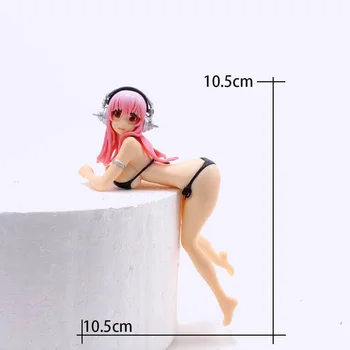 Японското Аниме Суперсонико Секси Модел PVC Фигурка Супер Сонико Нитро Бански костюми Мультяшные Колекционерски Фигурки, Играчки за кукли
