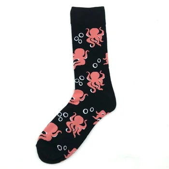 Карикатура Новост Луд модел Зима Сокс Хип-хоп За жени Суши Ежедневни Щастливи Чорапи Марка За мъжки Модни забавни памучни дебели чорапи