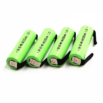 Батерия AA 1,2 НА 1200 mah Ni-MH акумулаторна батерия с никелова игольчатой плоча САМ батерия за електрически самобръсначки