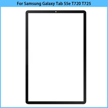 За Samsung Galaxy Tab S5e T720 T725 SM-T720 SM-T725 Touchpad Таблет LCD дисплей на Предното Външно Стъкло капацитивен Сензорен Екран Смяна на Стъкло
