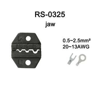 ЛЮБАНСКИЙ МИНИ-пресклещи в европейски СТИЛ обжимные клещи комплекти щанци за серия RS RS48B RS11011 RS02 RS0325 RS06 RS03H инструментална челюст