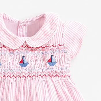 Малка Мэйвен Дрехи за момичета Лятна рокля за Нова година 2022 Прекрасни памучни рокли за деца Детски дрехи Ежедневна Детска 2-7