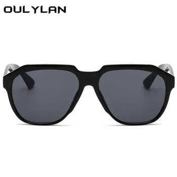 Oulylan Големи Слънчеви очила за мъже Реколта Цветни Очила с големи рамки Улични нюанси Слънчеви очила Дамски Леопардовые очила с UV400