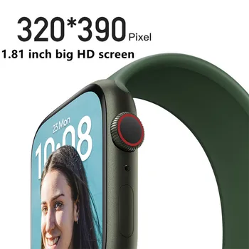 Нов IWO W27 Pro Series 7 NFC Смарт часовници AI Гласово Повикване Bluetooth IP68 Водоустойчив 1,81-инчов Екран PRO Смарт часовници за Xiaomi ios