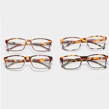 Эльбру Анти-сини Очила За четене Модни HD Очила За четене За възрастните Хора Очила За мъже и жени +1.0 +1.5 +2.0 +2.5 +3.0 +3.5