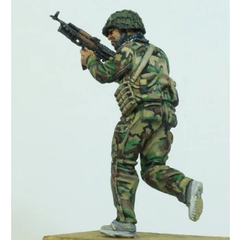 1/35 Модел от смола фигурка GK Войници SA тигър 3 стартиране и зареждане на Военна тема на Втората световна война в разглобено и неокрашенном формата на комплект