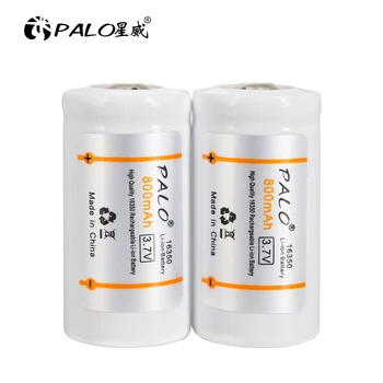 PALO 3,7 В, li-ion 800 mah Акумулаторна батерия 16340 16350 Батерии cr123a lithium RCR 123 За LED Фенерче Arlo Камера за Сигурност L70 Батерия