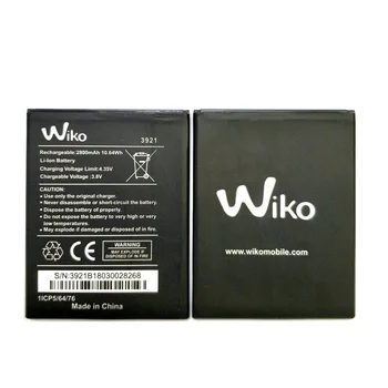 Нов 2800 ма Оригинален висок клас батерия wiko 3921 за батерията на телефона Wiko Лени 5 robby 2