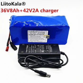 Акумулаторна батерия HK Liitokala 36 В 8 Ah литиево-йонна батерия с голям капацитет + включва чагер 42 2 А