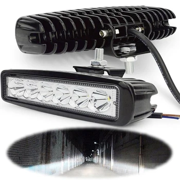 6 Led автомобилни лампи Работни Светлини Бар, Фарове за мъгла за Кола и за Камион LED Светлини LED Прахозащитен Противоударные Водоустойчиви Аксесоари за Автомобили