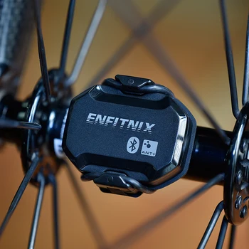 ENFITNIX TM100 Скорост Ритъм Двоен Сензор Безжичен ANT+ Велосипед Bluetooth Сензор за измерване на скоростта За Компютър GARMIN XOSS Bryton Magene