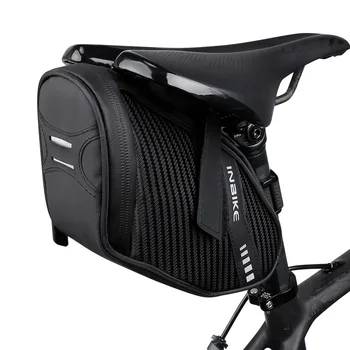 INBIKE Водоустойчив Мотор чанта за съхранение на велосипеди Седельная чанта Велосипеден Опашка Отзад на МТБ Пътен Багажника за конна езда, Колоездачни аксесоари