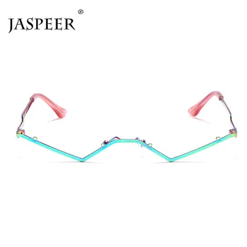 JASPEER Дамски рамки за очила Пънк Цветни Очила с Метални Рамки за очила в стил Steampunk за мъже Слънчеви очила, Бижута Очила