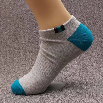 Голям Размер Спортни Мъжки Чорапи Памук Летни Чорапи Плюс Размера На Висококачествени Дишащи Къса Глезена Глезена Чорапи Размер 44 45 46 47 Сокс