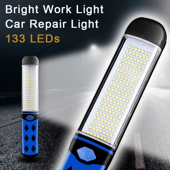 2021 Нов Супер Ярки LED Работна Лампа USB Акумулаторна батерия С Магнит И плетене на една Кука Преносим Фенер За Обслужване на Превозни Средства