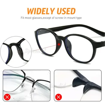 Комплект Силиконови Носа Подложка, устойчива на плъзгане Наклека За Очила, Слънчеви Очила нескользящие тънки носа облицовка аксесоари