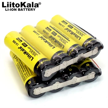 LiitoKala Lii-35S 1S4P 3,7 В 18650 3500 mah * 4 14A е 14 000 mah литиева акумулаторна батерия подходяща за риболов / говорители