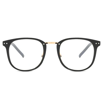 Vintag Унисекс Glas Рамка За жени и За мъже Нитове Антибликовые Леки Компютърни Очила, Прозрачни Лещи Oculos Grau De