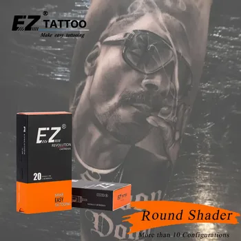 RC1207RS-2 EZ Revolution Игла за татуировки касета през Цялата Шейдер #12 М-Конус 3,5 мм картриджных машини и грайфери 20 бр /лот