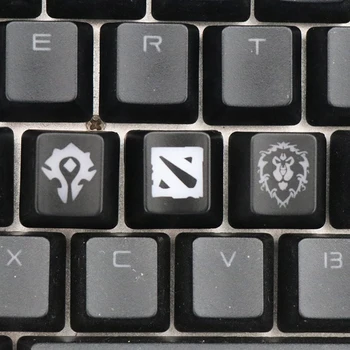 1бр Механична клавиатура с подсветка ABS Капачка за клавиатура Замени Прозрачна капачка ESC Механичен CSGO World of Warcraft Капачки за комбинации Dota