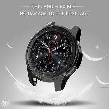 За Samsung Galaxy Watch 46 мм 42 мм, Калъф за носене Високо Качество TPU Тънък Смарт часовници Защитен Калъф Рамка за смарт часа Аксесоари