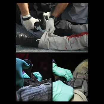 Ножици Raptor Ножици за спешна травма Медицински Ножици Мультитул Ножици EMT Сгъваеми Ножици от неръждаема Стомана, с каишка