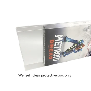 Прозрачно защитно покритие за домашни любимци за ключа NS Metroid DREAD колекция Limited на японското издание на дисплея защитна кутия за съхранение