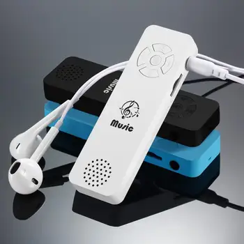 Мода MP3 Студентски Спорт Бягане Музика Walkman Ультратонкая Поставяне на Карти Функцията на Високоговорителя Поддръжка на MP3 плейър
