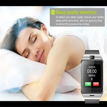 DZ09 Q18 Сензорен Екран на Смарт Цифров Часовник Гривна Камера, Bluetooth ръчни часовници СИМ-карта Смарт часовници Ios и Android Телефони е Подкрепа за