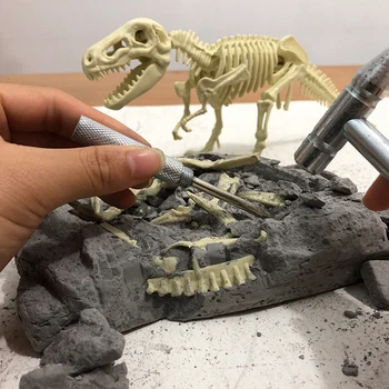 Гореща разпродажба САМ Образователни Разкопки Динозаври от Изкопаеми Животни 