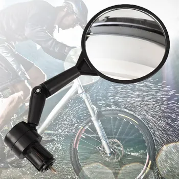 Универсално Кормило Огледало и Аксесоари за велосипеди Волан Огледало за Обратно виждане Обрат Широкоъгълен За МТБ Пътен Bike Вело Аксесоари