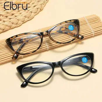 Эльбру Модни Пролетни слънчеви Очила за краката Анти-синя Светлина Очила за четене с висока разделителна способност За мъже и жени Дальнозоркие Точки +1.0 до +4,0