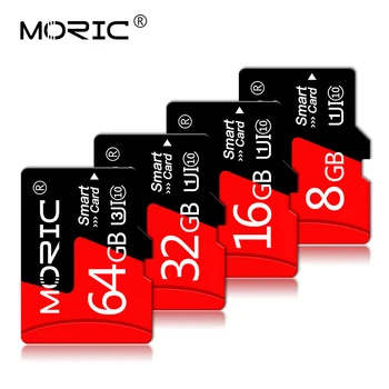 Class10 Карта Micro SD 128 GB, 64 GB памет Карта C10 8 GB 16 GB Карта Micro sd 32 GB Mini SD флаш карта, Microsd TF Карта Безплатно адаптер