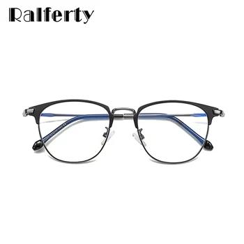Качествени антибликовые Компютърни Очила Ralferty Мъжки слънчеви Очила с анти-синя светлина За мъже и жени Без Диоптрийной Късогледство Рамки за очила