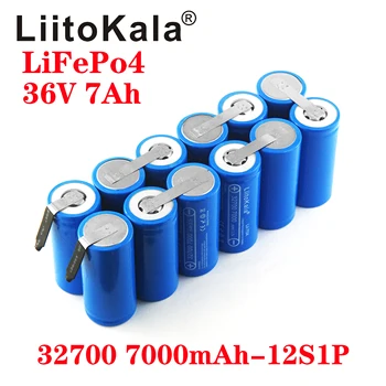 LiitoKala 36 В 7Ah 14ah 21ah 32700 7000 ма lii-70A LiFePO4 Батерии 35A Продължителен разряд Максимална 55A батерия с висока мощност направи си САМ
