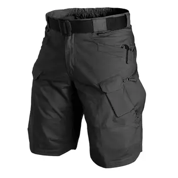 Мъжки Класически Тактически панталони с много джобове Къси Панталони Модернизирани Водоустойчив бързо съхнещи Шорти за лов и риболов на открито Военни Товарни шорти
