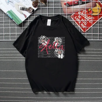 Нова японска риза в стил хризантеми За мъже и жени лятна тениска с кръгло деколте от памук с къс ръкав хип-хоп градинска XS-XXL