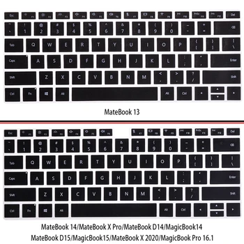 Калъф За Лаптоп Huawei MateBook D14/D15/13/14/MateBook X Pro /X 2020/MagicBook 14/15/Pro 16.1+Капак на клавиатурата+Защитно фолио за екрана