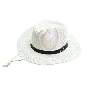 Солнцезащитная шапка за мъже, Лятна защитна шапка на Западния Каубой, Солнцезащитная шапка, Дишаща Градинска трева шапка